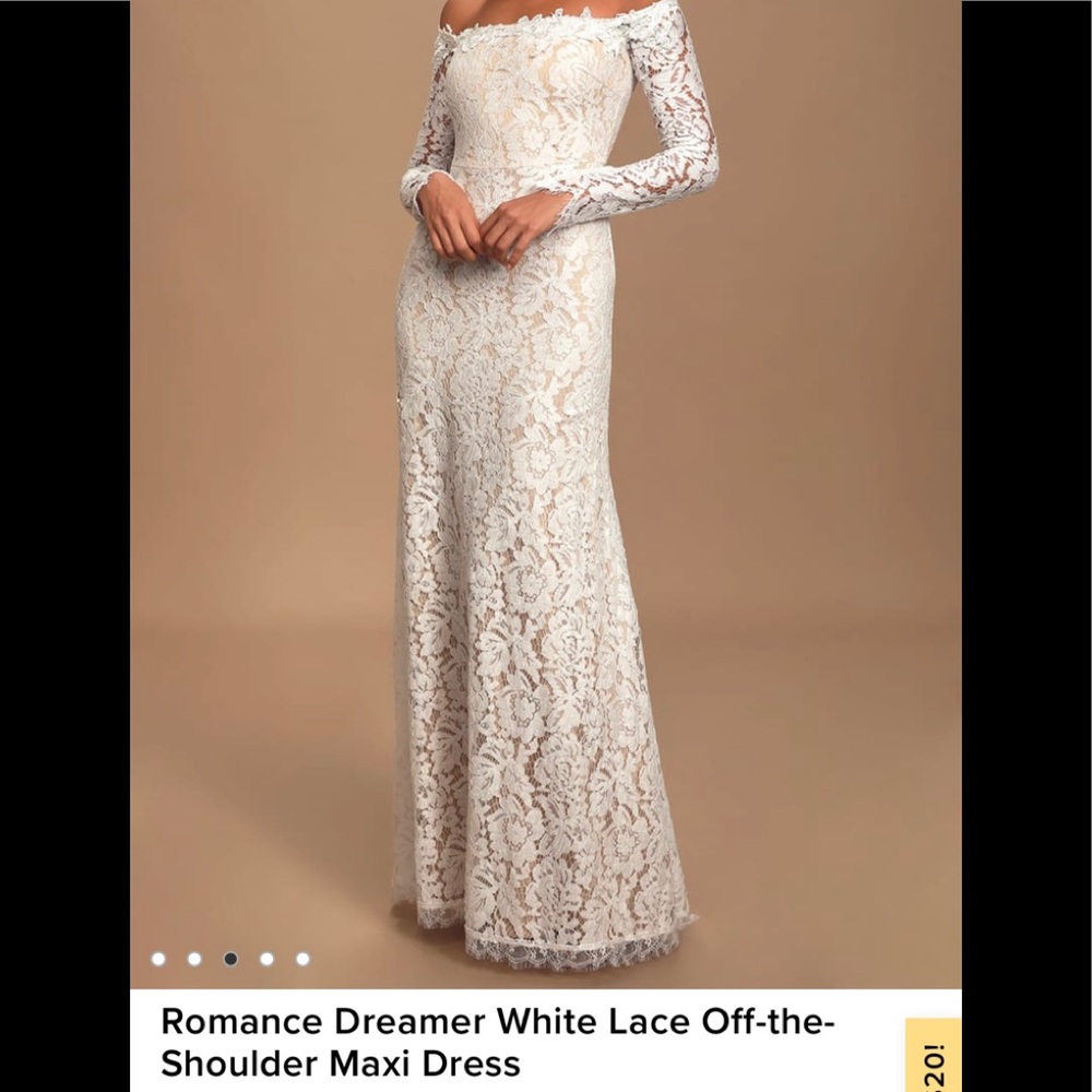 Lulus romance dreamer maxi dress